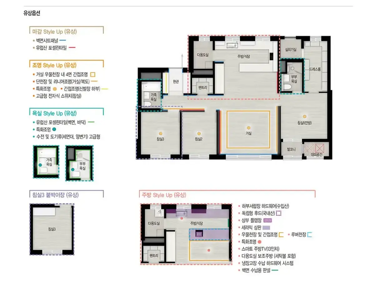 용화동 자이 아파트의 84타입
